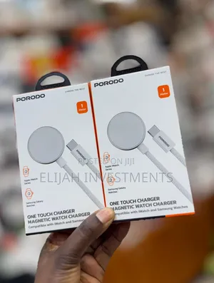 Porodo One Touch Magnetic Watch Charger