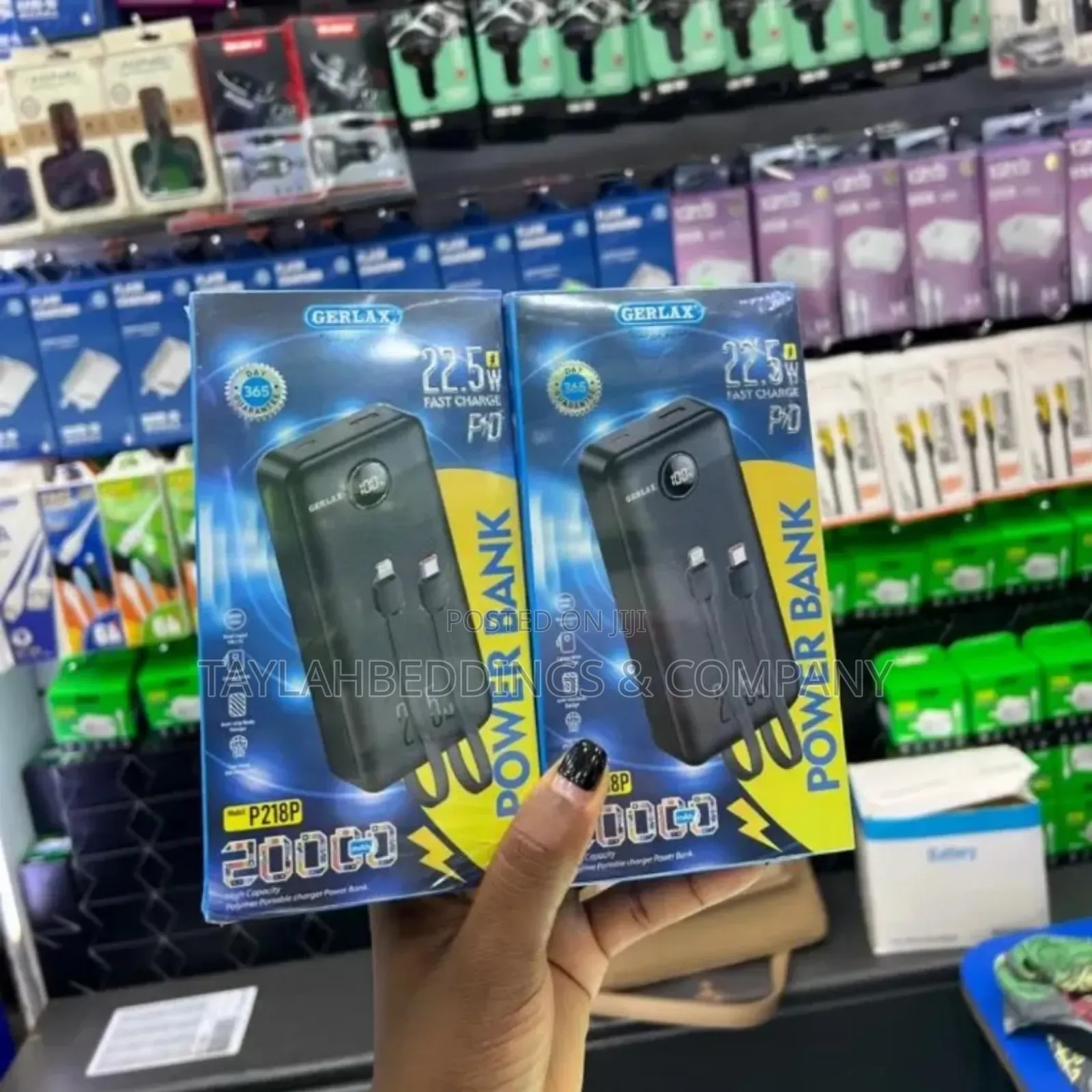 Gerlax Boost 22.5w Pd 20000mah Fast Charging Power Bank