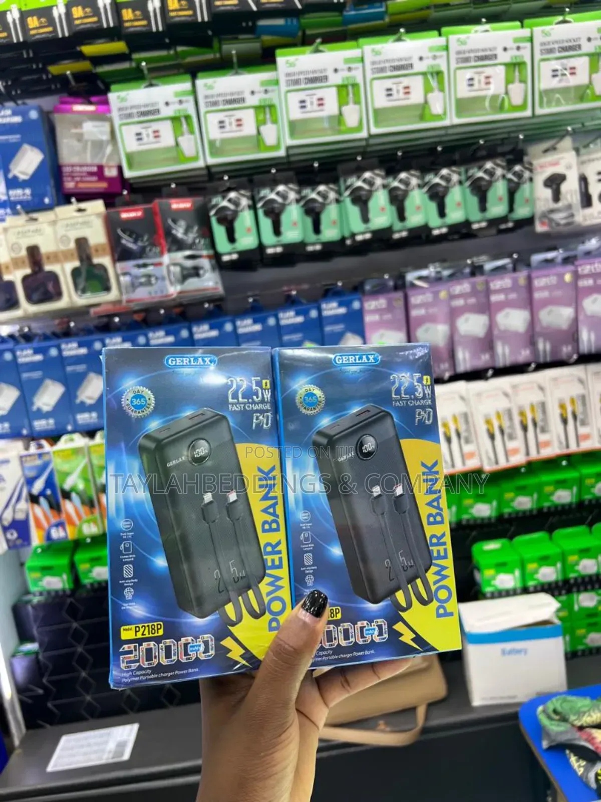 Gerlax Boost 22.5w Pd 20000mah Fast Charging Power Bank