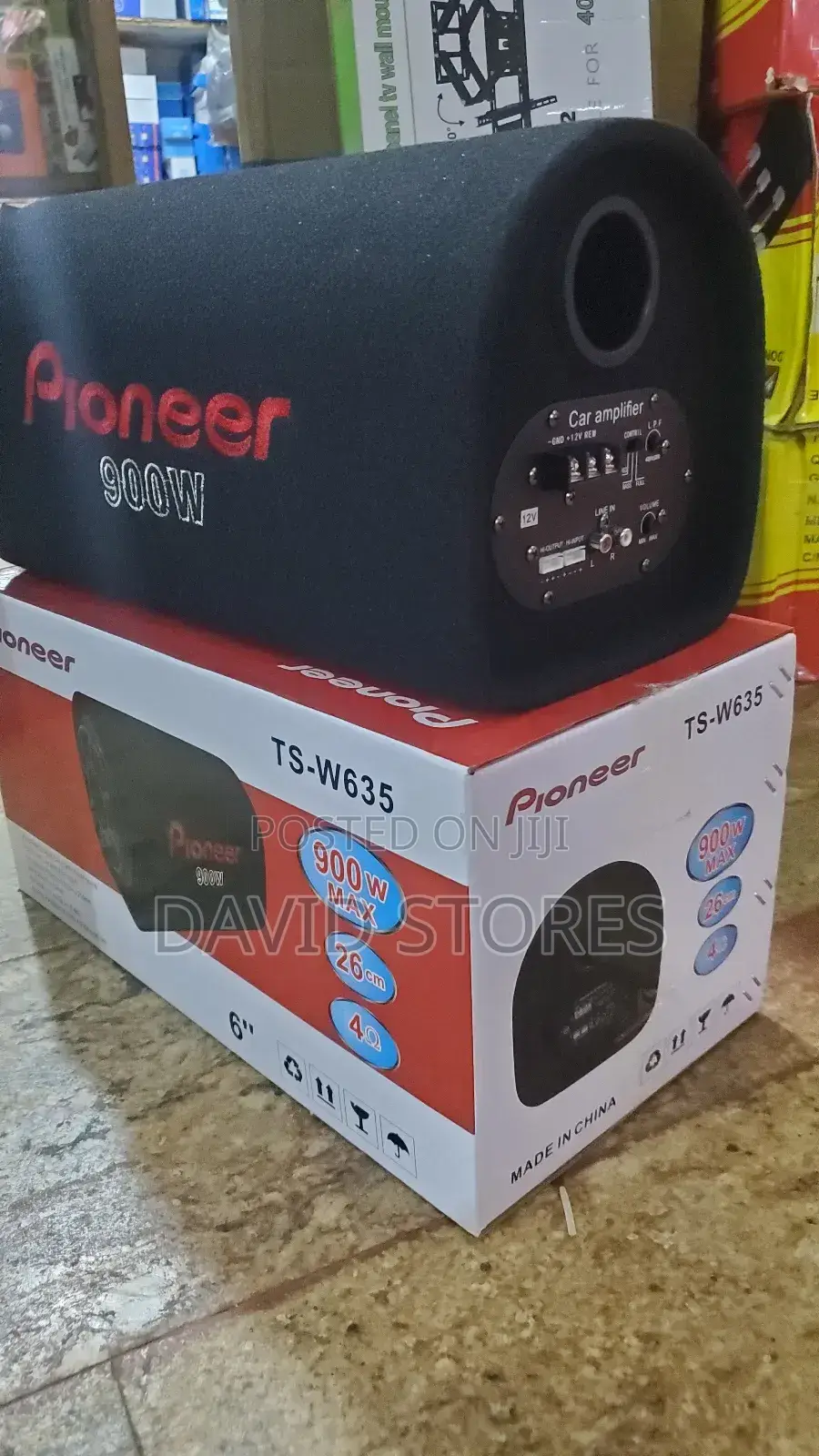 Pioneer Ts-W635 6" Car Subwoofer – Deep, Powerful 900w Bass