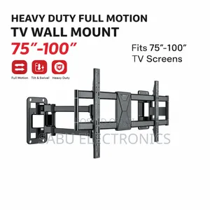 Heavy Duty Full Motion Tv Wall Mount 75"–100"