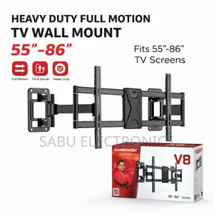 Heavy Duty Full Motion Tv Wall Mount 55"–86"