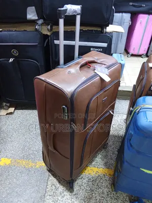 Yy Medium Leather Suitcases
