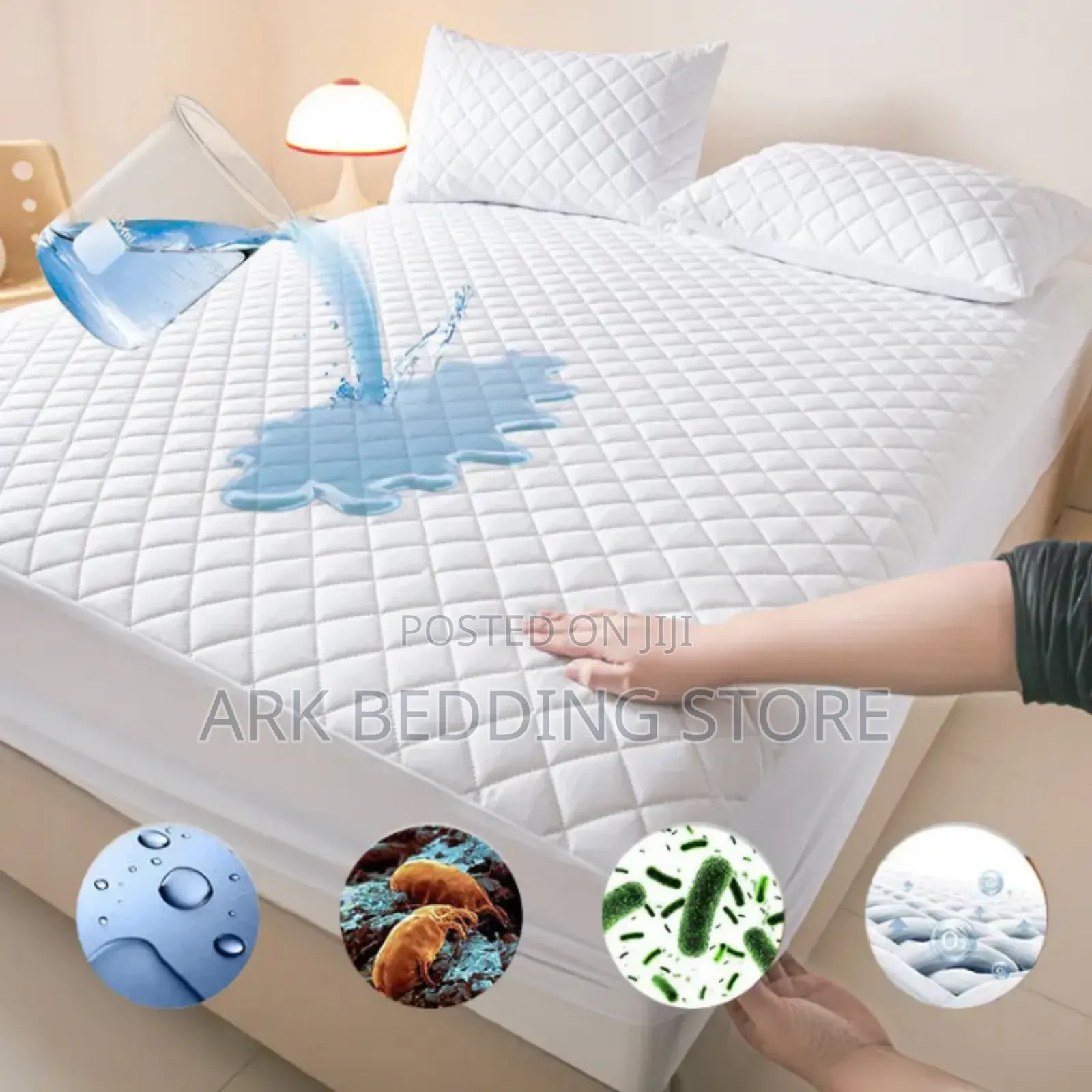 Air Fabric Thick Mattress Cover