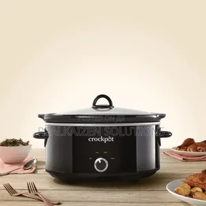 Uk Crockpot 6.5l| 3 Heat Settings| Removable Ceramic Bowl Slow Cooker