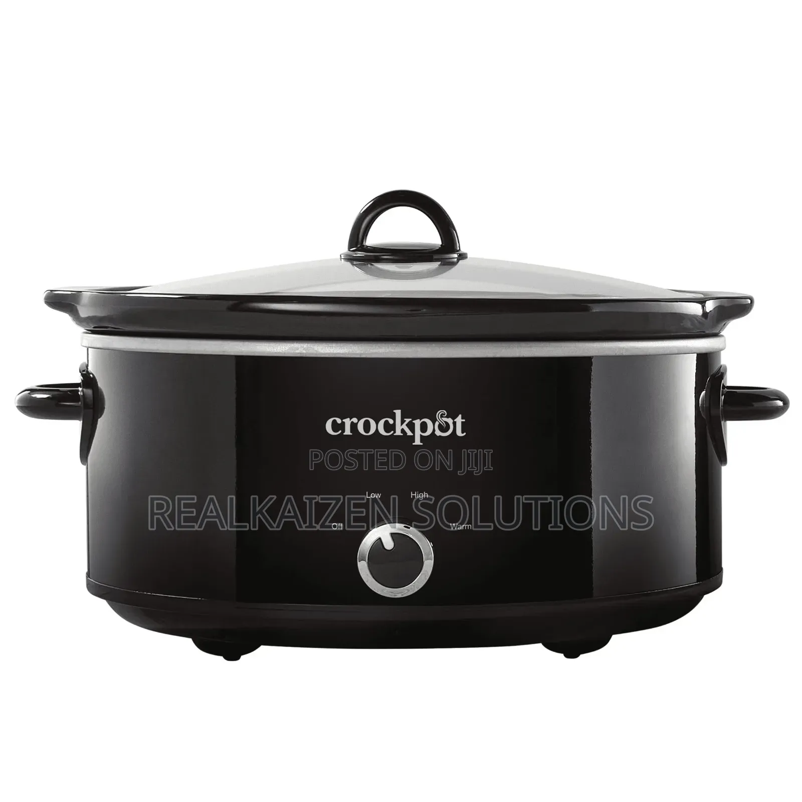 Uk Crockpot 6.5l| 3 Heat Settings| Removable Ceramic Bowl Slow Cooker