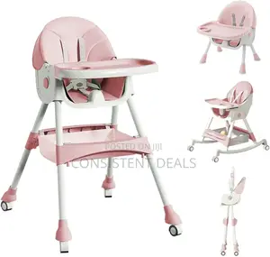High Chairs for Babies and Toddlers, Travel Foldable High Chair