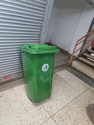 Adapted 240litres Plastic Dust Bins Plastic Dust Bins With Rollers