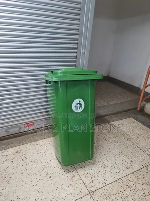 Adapted 240litres Plastic Dust Bins Plastic Dust Bins With Rollers