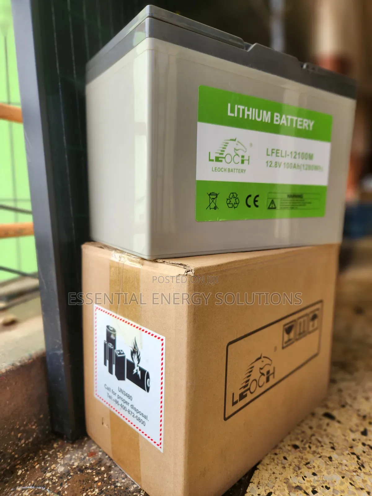 100ah 12 Solar Lithium Phosphate Battery