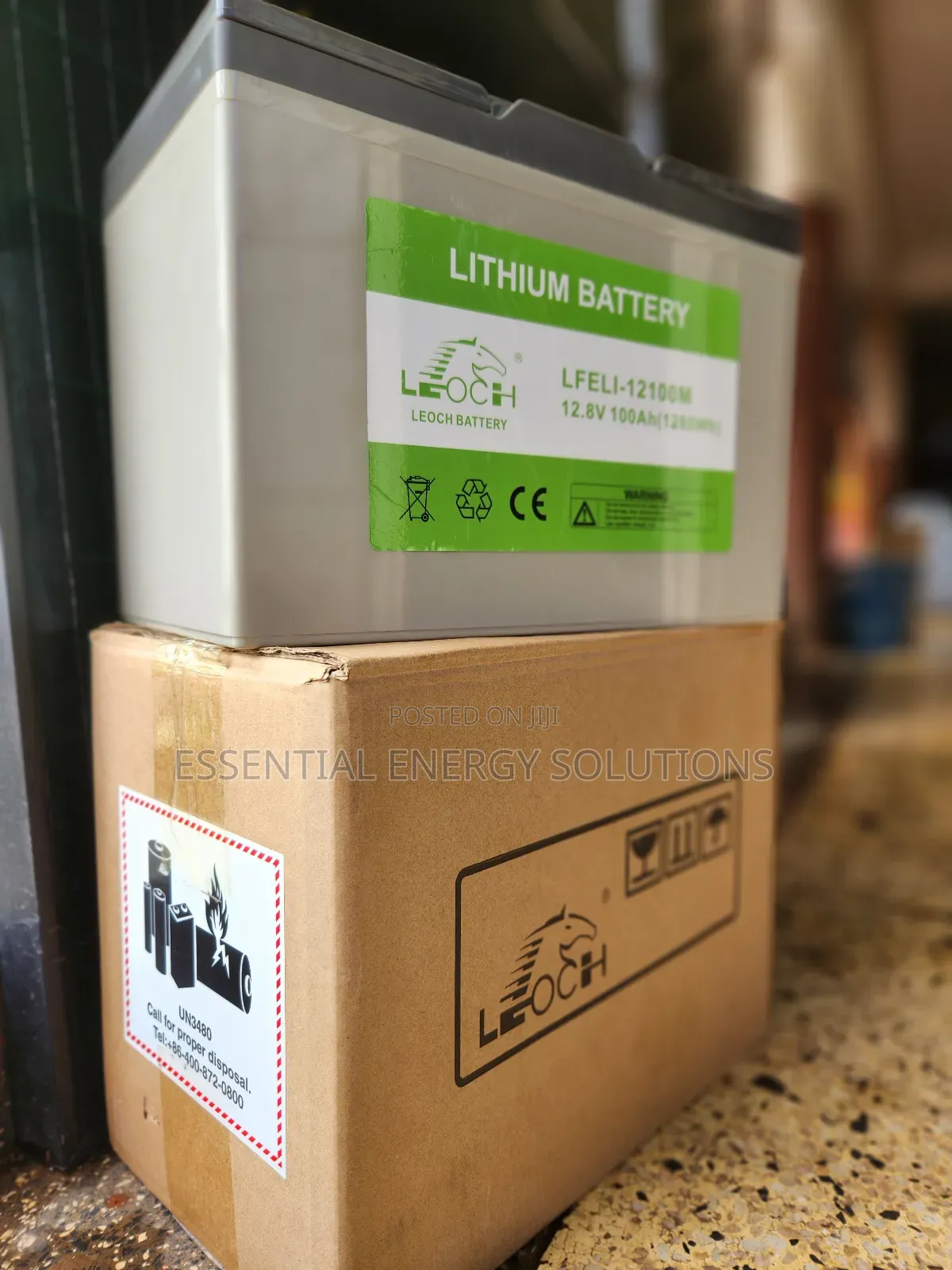 100ah 12 Solar Lithium Phosphate Battery