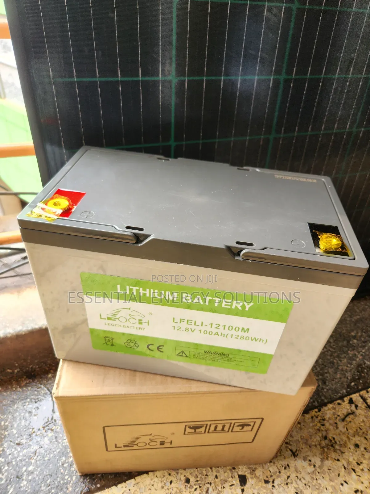 100ah 12 Solar Lithium Phosphate Battery
