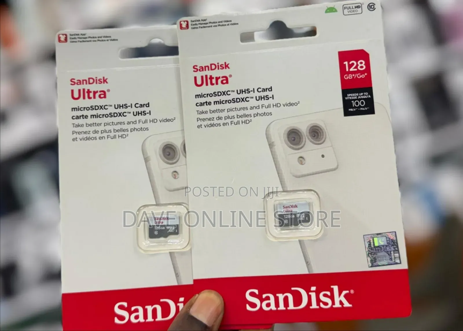 Sandisk Ultra 128gb Microsdxc Uhs-I Memory Card