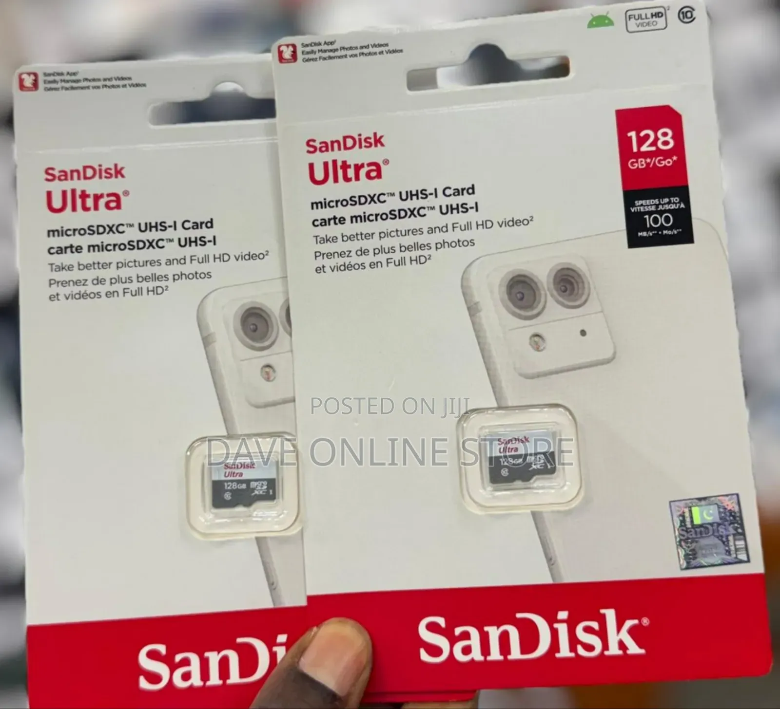 Sandisk Ultra 128gb Microsdxc Uhs-I Memory Card