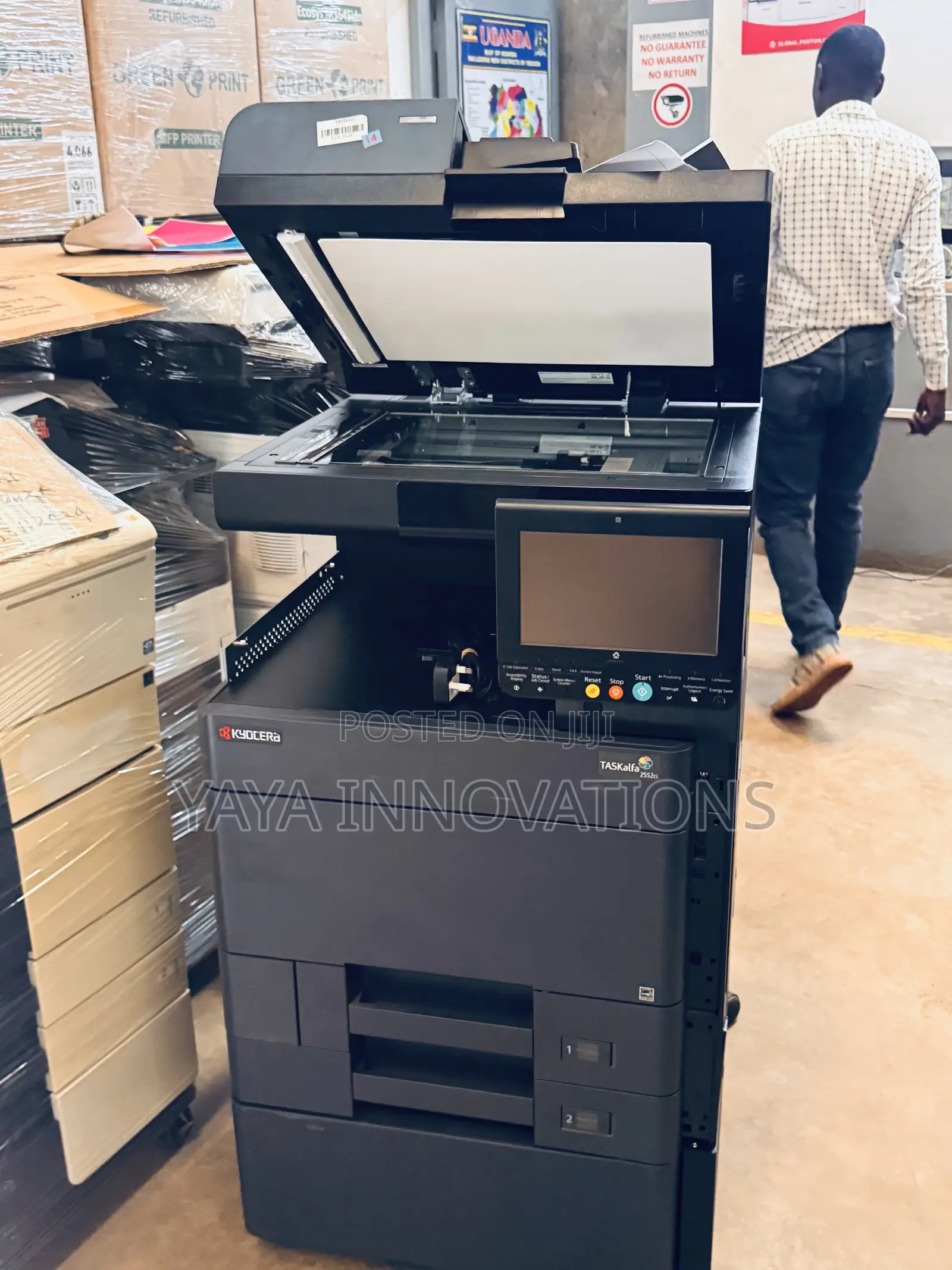 Kyocera Taslalfa 2552ci Printer - Bigger Adf