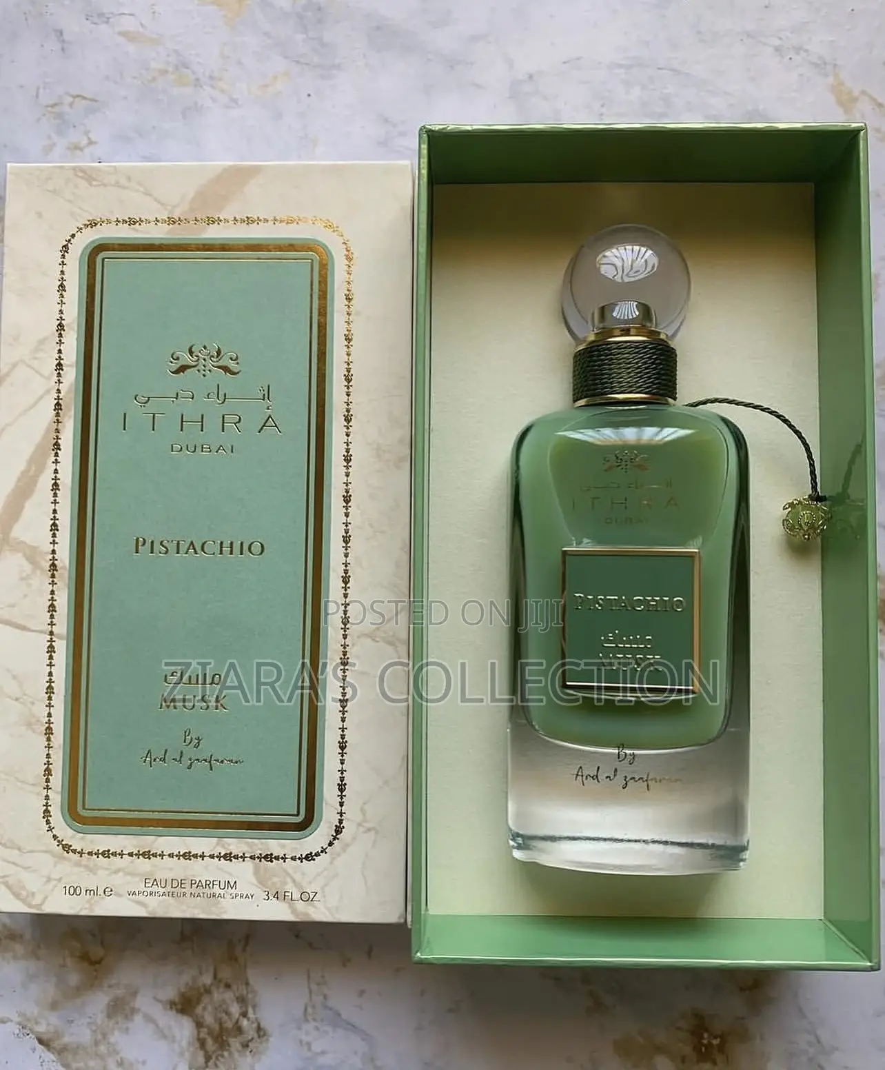 Ithra Dubai Pistachio Musk Edp by Ard Al Zaafaran
