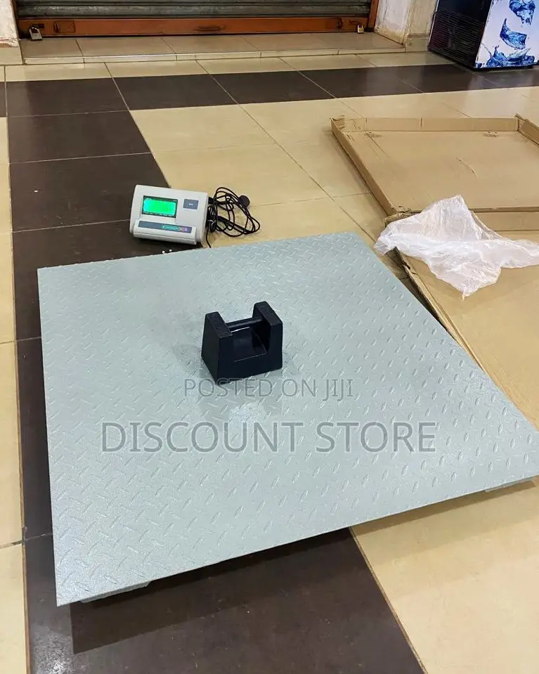 Electronic Weigh Scale 2ton Weigh Store Floor Digital Weighing Scales.