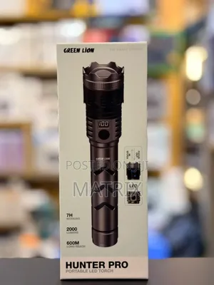 Green Lion Hunter Pro Portable Led Torch