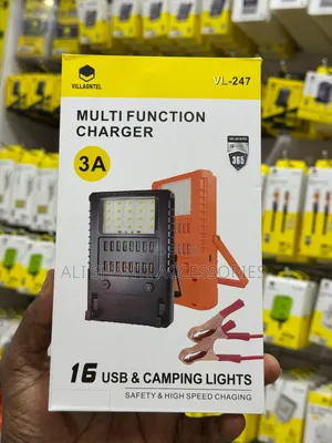 16 Usb Solar Charging Ports With Solar Light