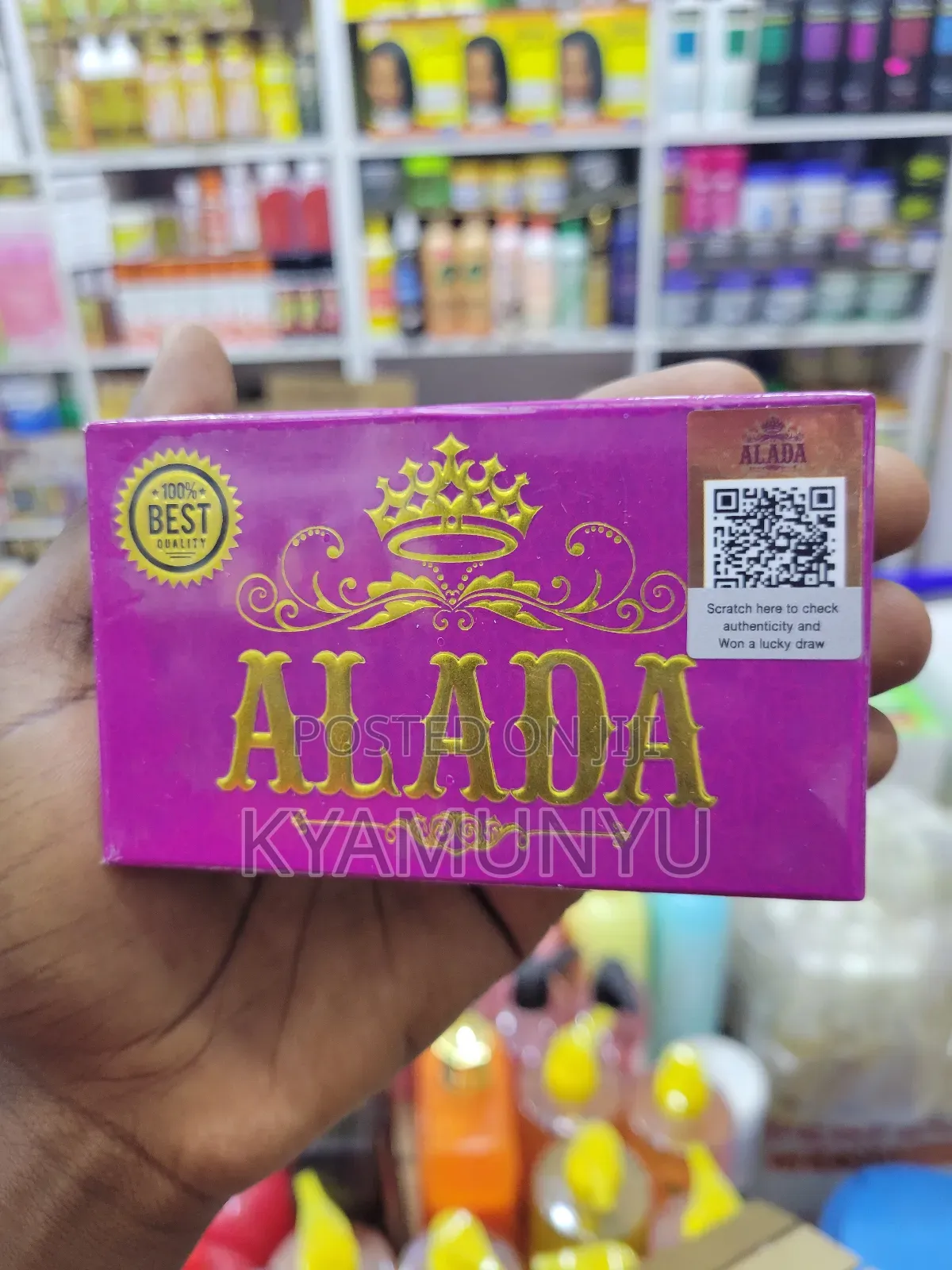 Alada Natural White Soap.