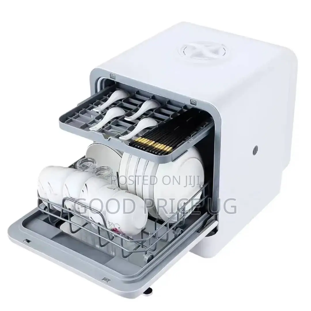 Portable Countertop Dishwasher With a Built-in Water Tank.