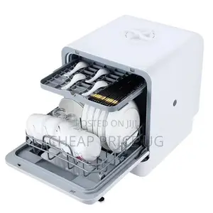 Portable Countertop Dishwasher With a Built-in Water Tank.