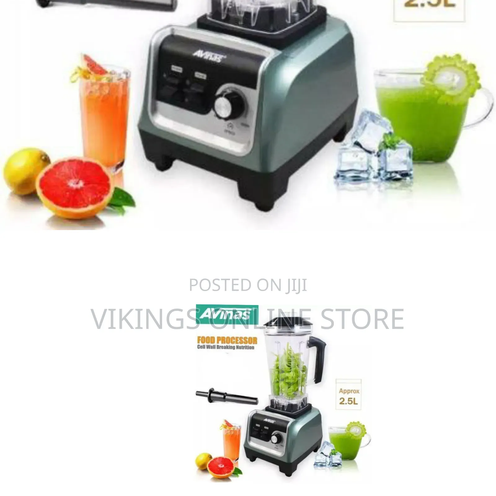 Avinas 2.5l Professional Blender for Smoothies Ice Crusher Juicer