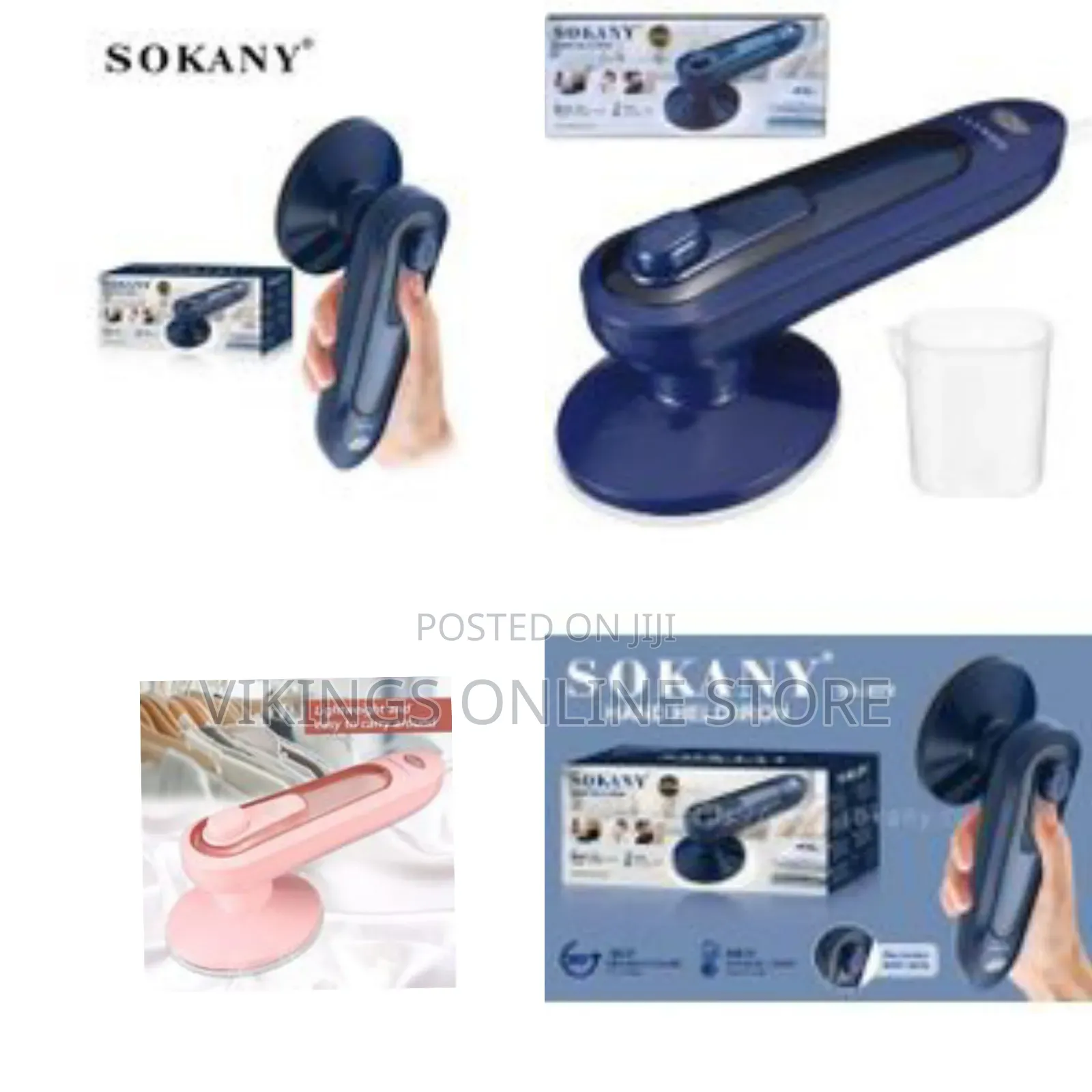 Sokany Mini Household Handheld Hanging Iron Portable Iron Electric