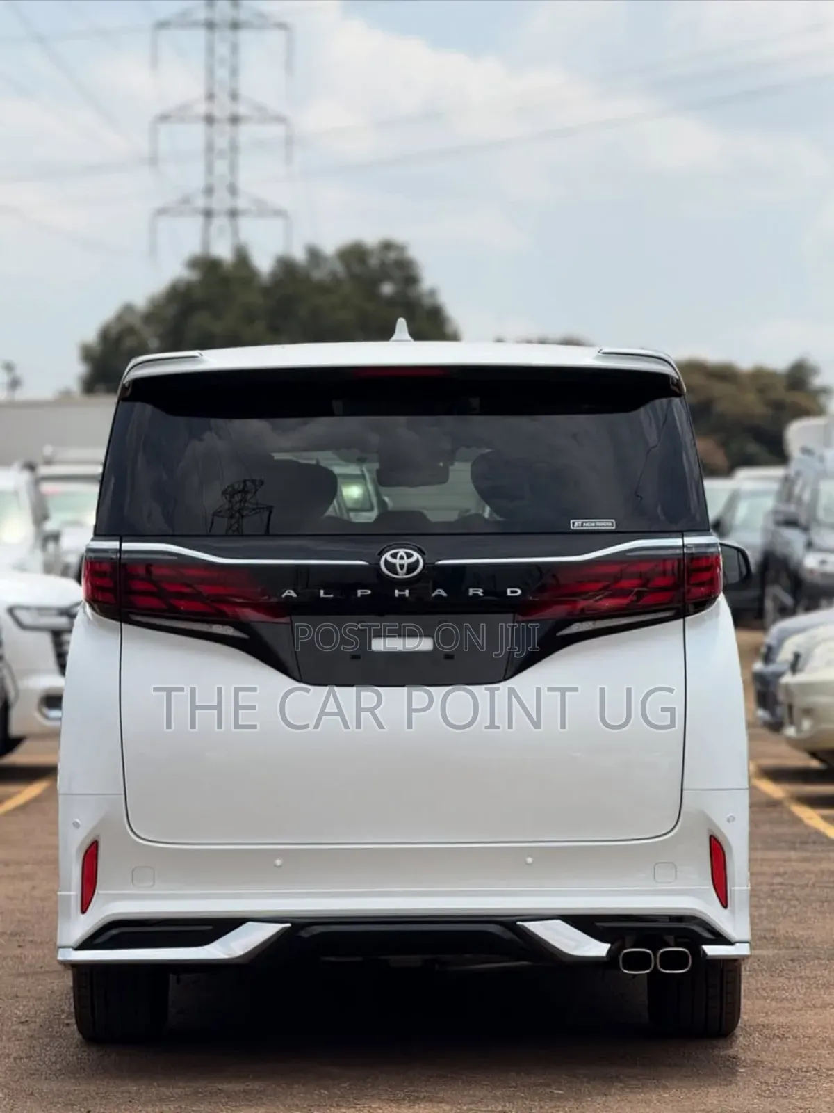 Toyota Alphard 2025 White