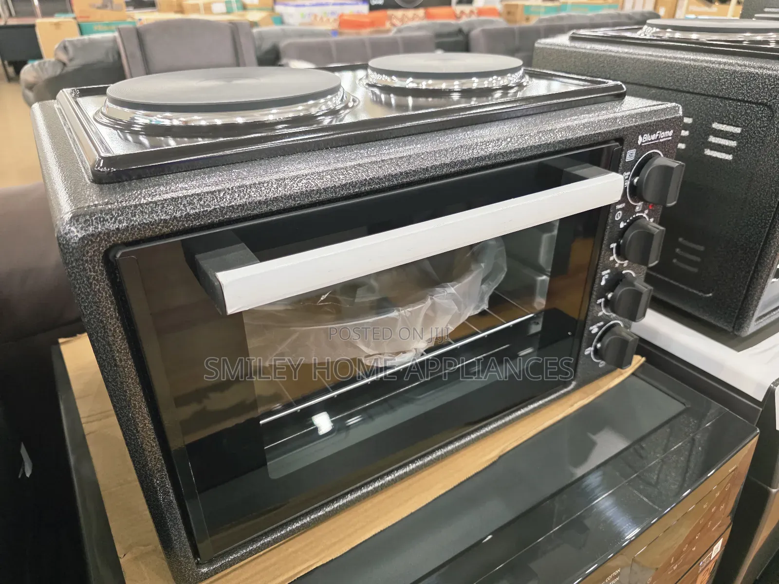 Blueflame Counter Top 35ltrs Stationary Breakfast Oven With Warranty