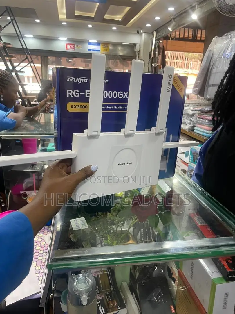 Ruijie Reyee Wi-Fi 6 Dual-Band Gigabit Mesh Router Rg-Ew3000gx Ax3000