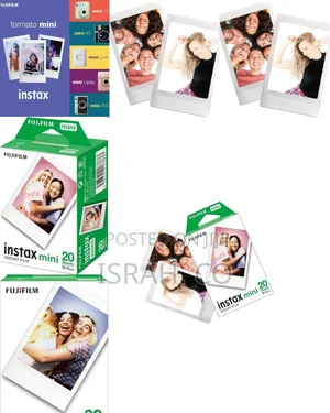 Instax Fujifilm Mini Film, White 20 Pack