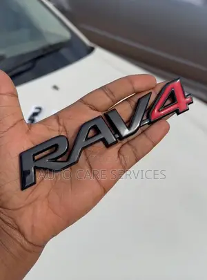 Car Behind Letters