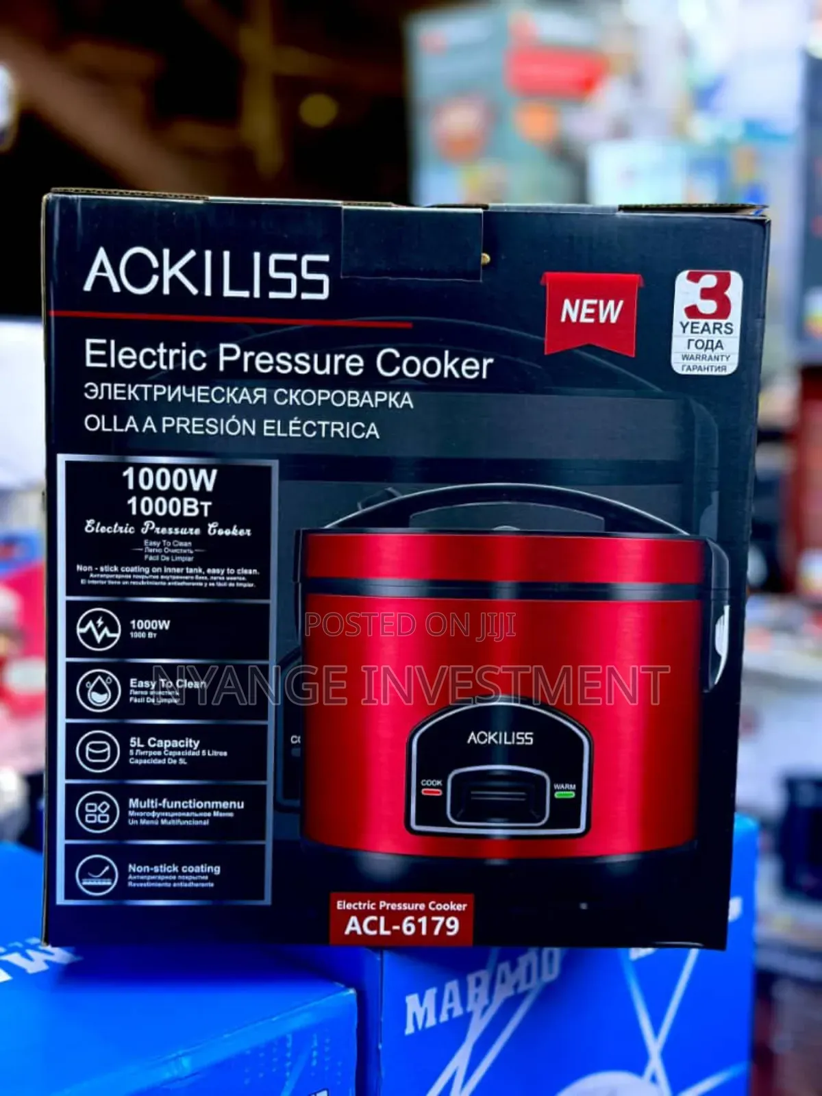 Ackilis 5 Litres Rice Cooker . 5 Litres Rice Cooker