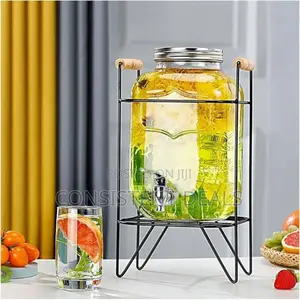 5l Glass Jar Beverage Dispenser