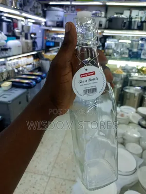 1000ml (1 Liter) Clear Glass Container