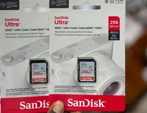 Sandisk Ultra 256gb SDXC Uhs-I Memory Card -