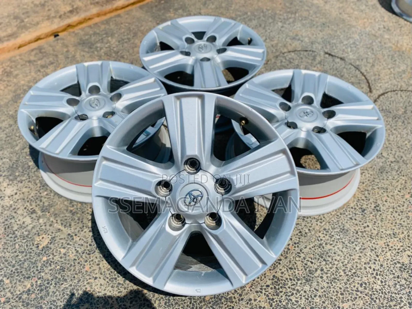 Rim 18 Silver Landcruiser Rim Japan Used