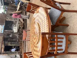 Dining 6 Seat in Mahogany and Mugavu and Musamwba