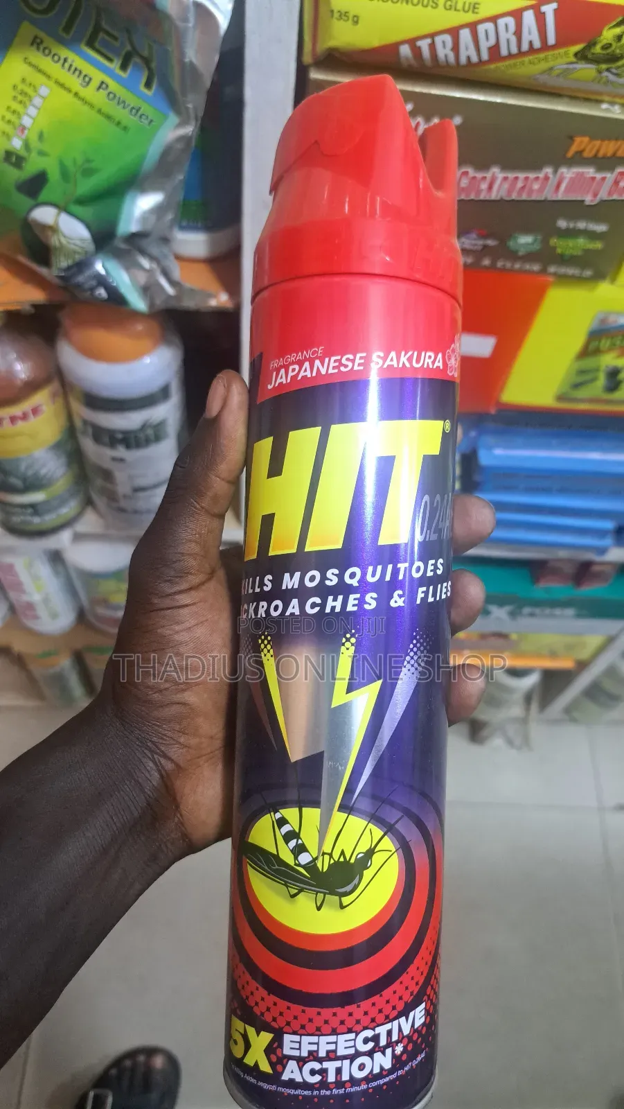 Hit Mosquito and Flies Repellent Spray