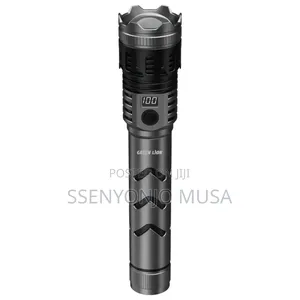 Green Lion Hunter Pro Portable Torch Rechargeable Flashlight – Grey
