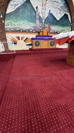 Premium Altar Pulpit Carpets for Churches | Wall to Wall Fitting