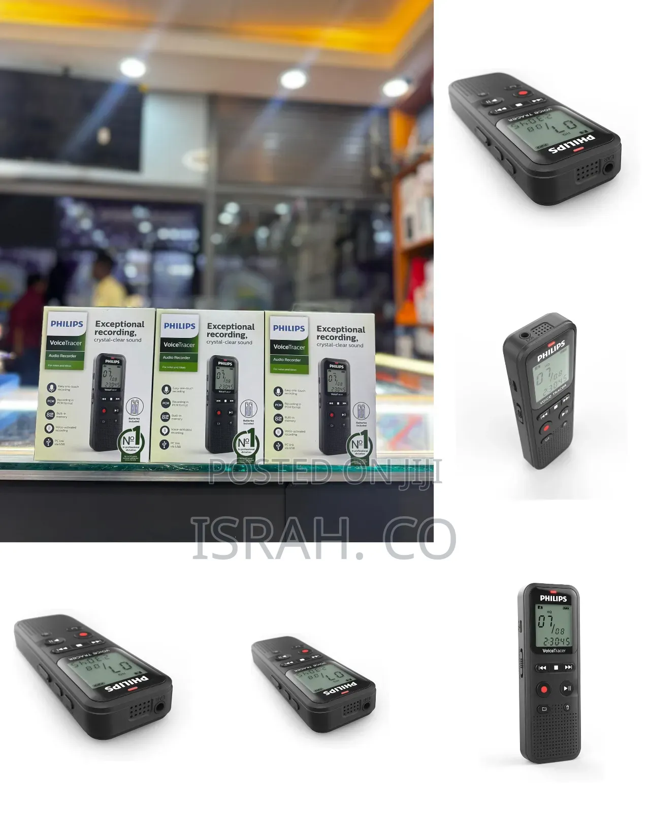 Philips Voicetracer Dvt1160 Audio Recorder - Voice Activation