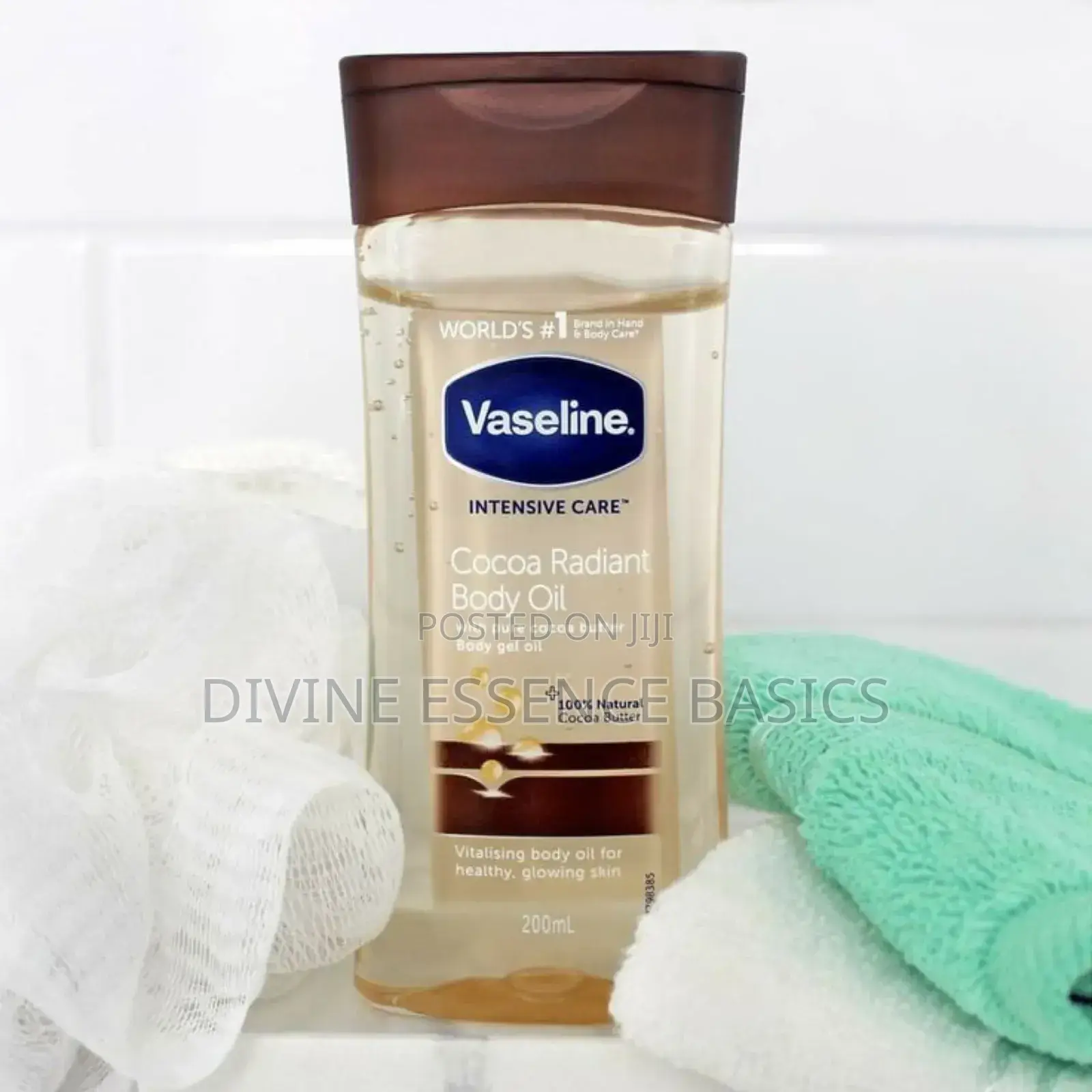 Original Vaseline Cocoa Radiant Body Oil From Uk
