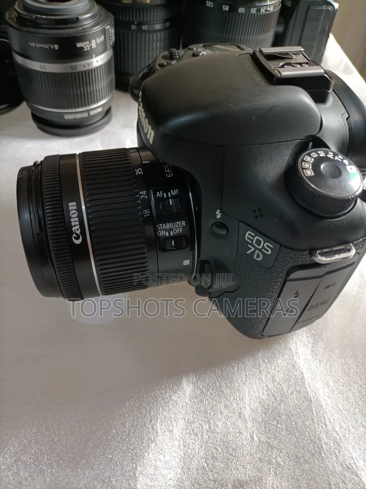 Canon Eos 7d With 18-55mm Kit