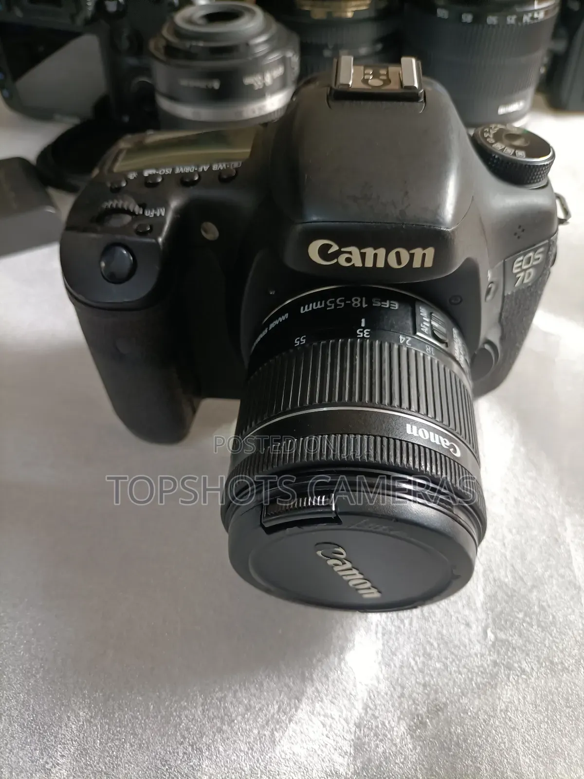 Canon Eos 7d With 18-55mm Kit