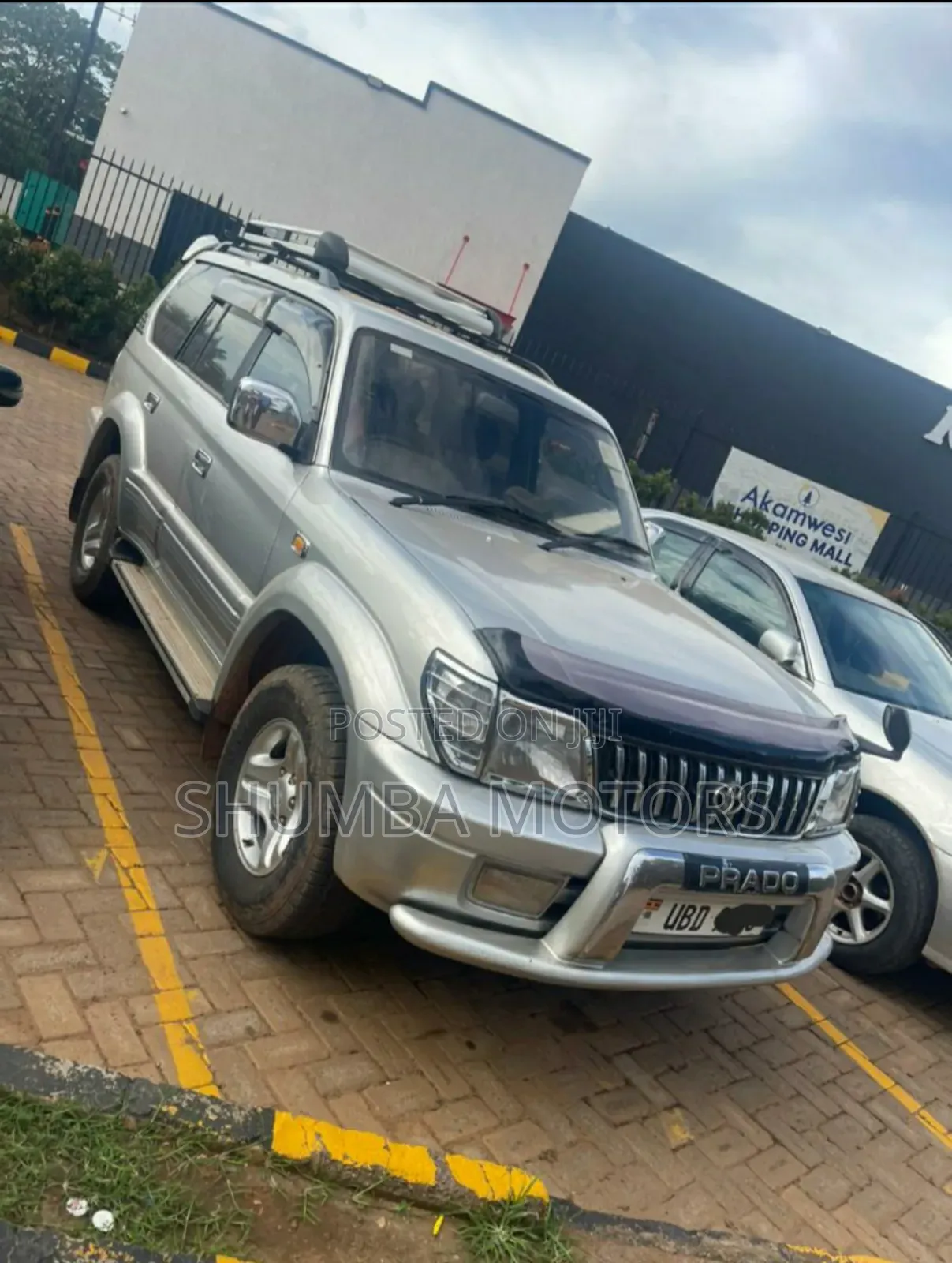 Toyota Land Cruiser Prado 3.0 D-4D 5dr 2001 Silver