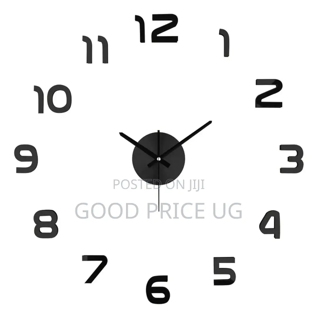 Minimalist Diy 3d Wall Clock.