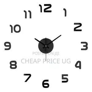 Minimalist Diy 3d Wall Clock.
