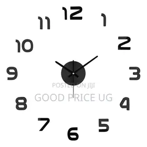 Minimalist Diy 3d Wall Clock.